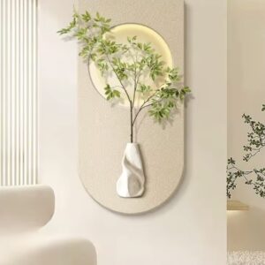 3D Art Green Planter Picture Wall for Home