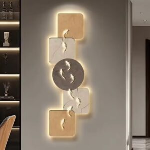 Lunar Glow Modern LED Wall Art