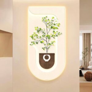 Modern Wall-Mounted Decorative Plant Display